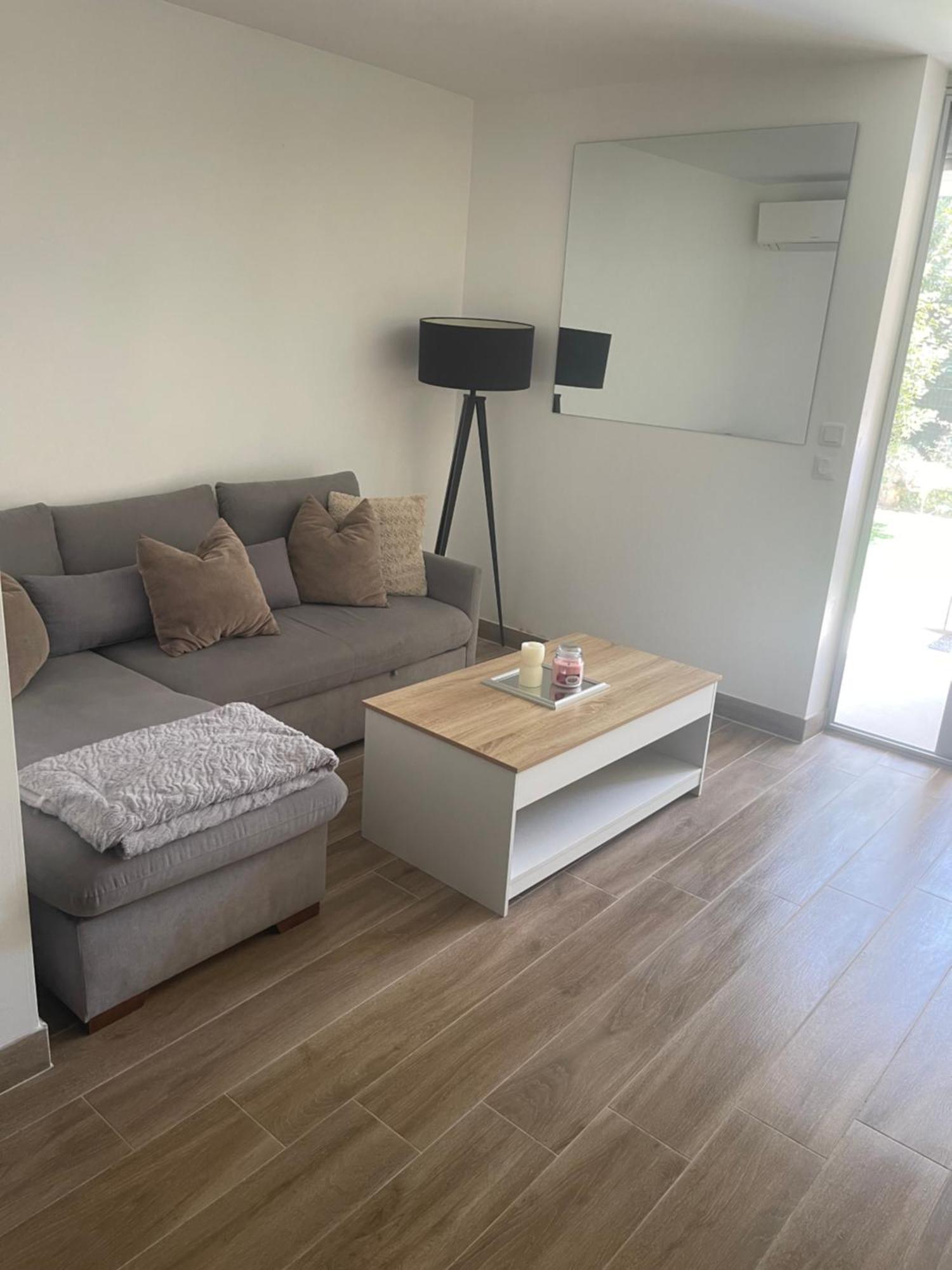 Appartement Seyana - Agreable Avec Jardin Et Grande Veranda - Proche Mer Cagnes-sur-Mer Exterior photo
